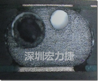 BGA切片分析，氣泡與冷焊
